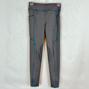 Girls Dover Saddlery Silicone Grip Knee Patch Tights Pants / Size Large